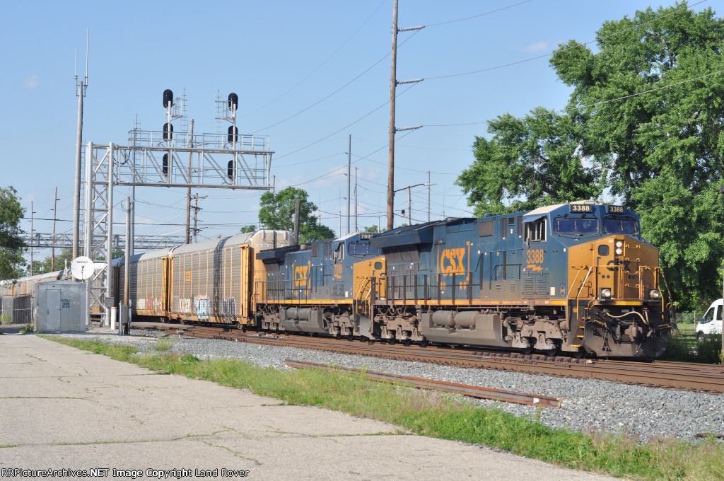 CSXT 3388 Southbound